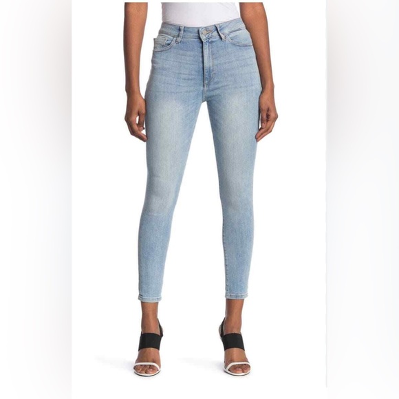 DL1961 Farrow Skinny HighRise InstaSculpt Crop Jean - Picture 1 of 3